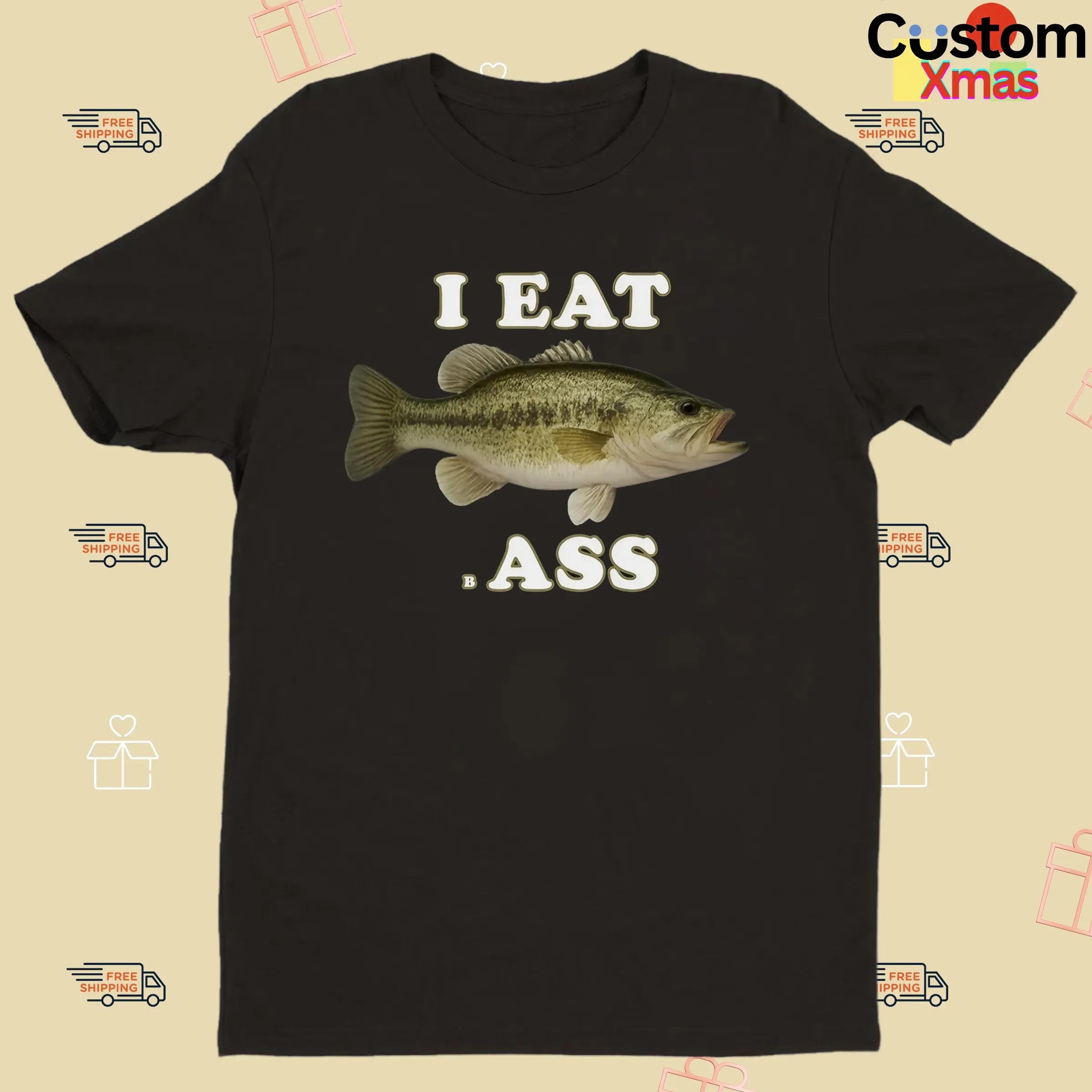 I Eat Bass Fish Meme T Shirt