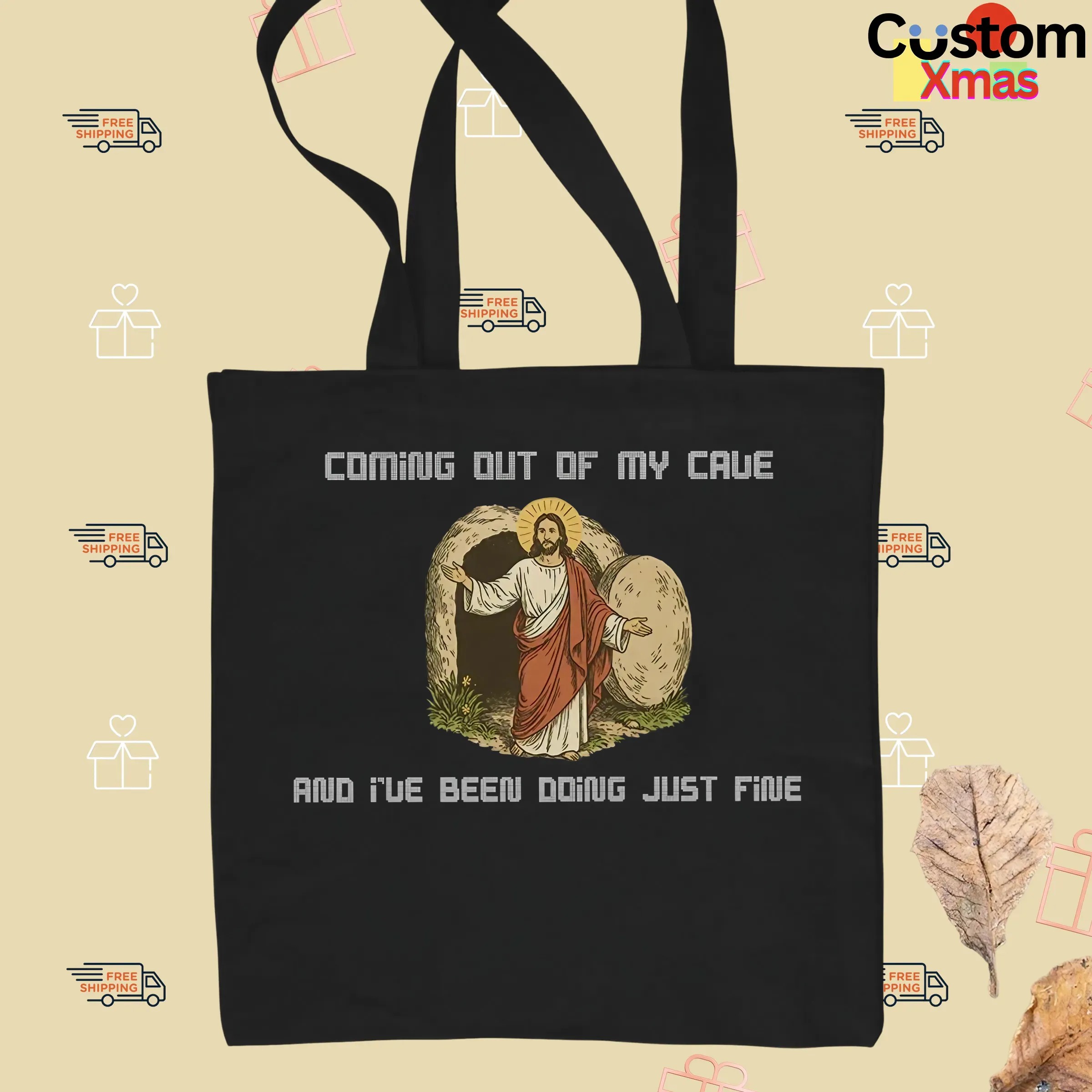 Jesus Coming Out Of My Cave And I've Been Doing Just Fine Christian T Shirt