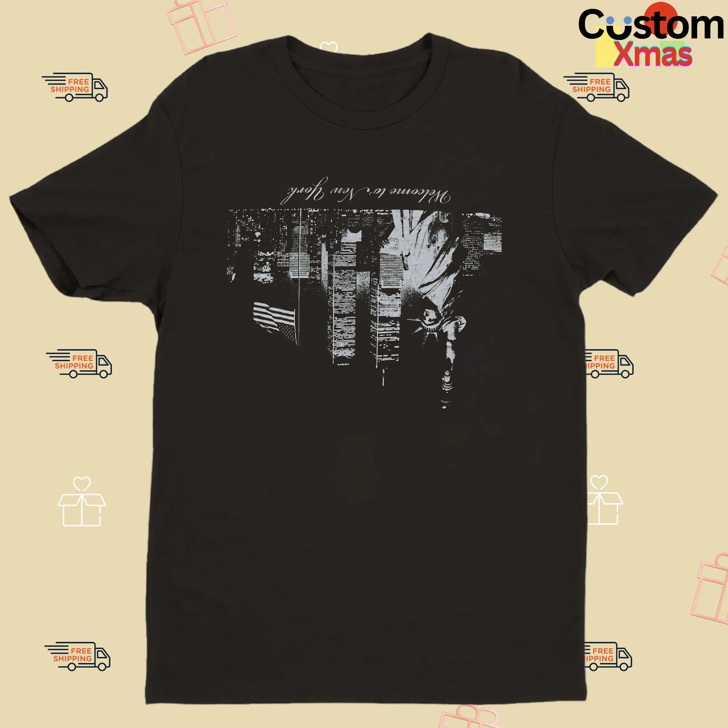 Liberty Statue Welcome To New York Buffalo T Shirt