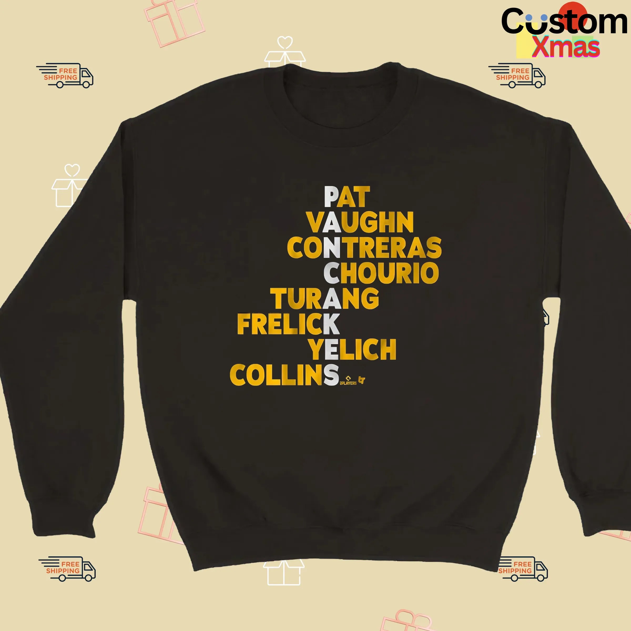 Milwaukee Panthers Football Pancakes Names Pat Vaughn Contreras Chourio T Shirt