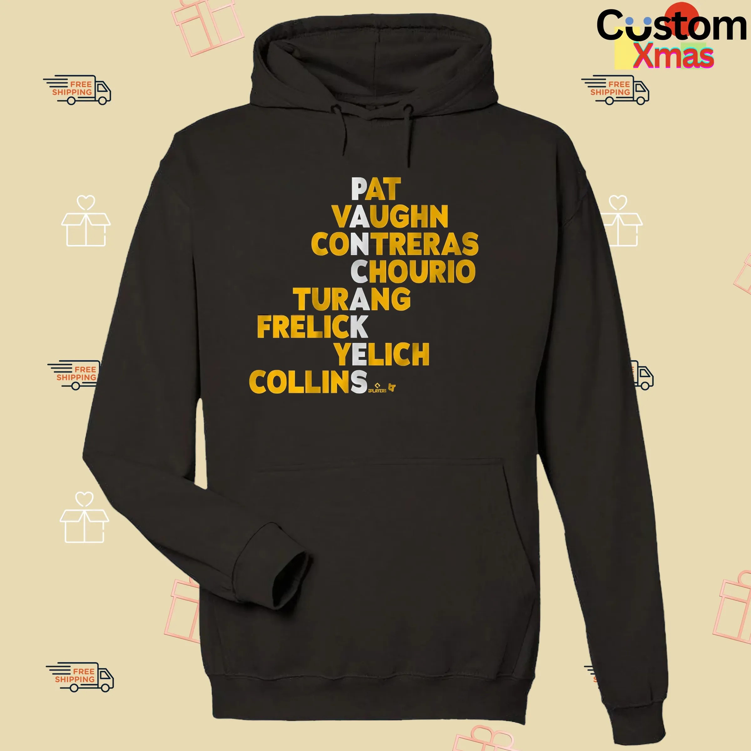Milwaukee Panthers Football Pancakes Names Pat Vaughn Contreras Chourio T Shirt