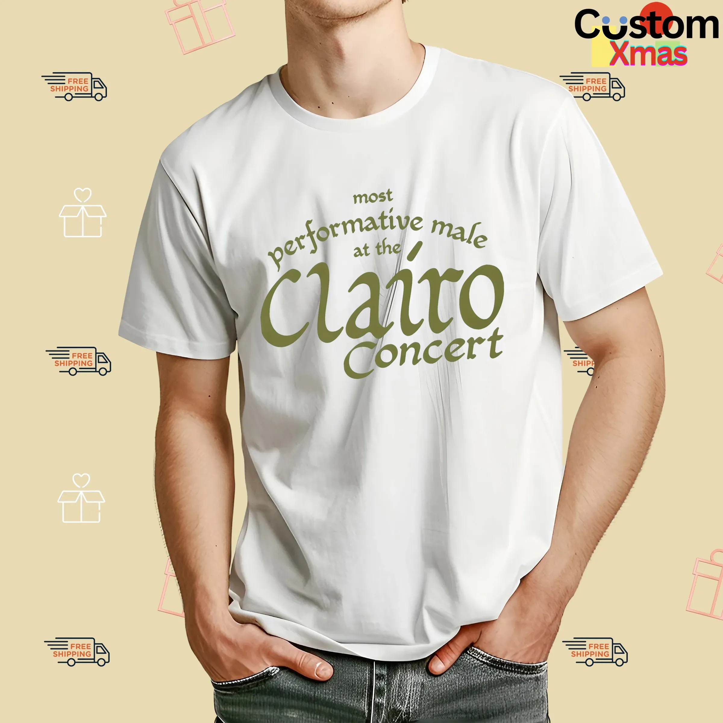 Most Performative Male At The Clairo Concert Meme T Shirt