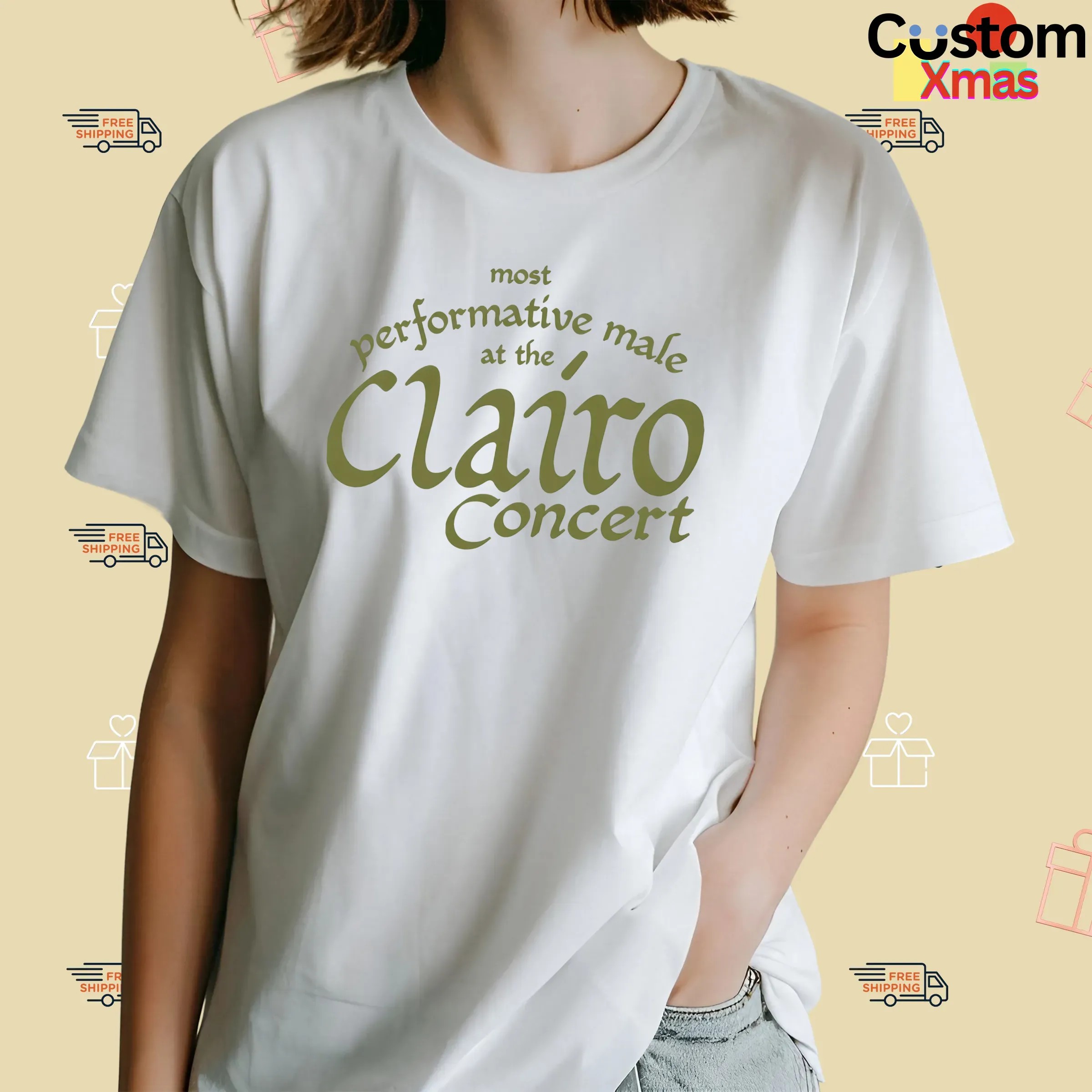 Most Performative Male At The Clairo Concert Meme T Shirt