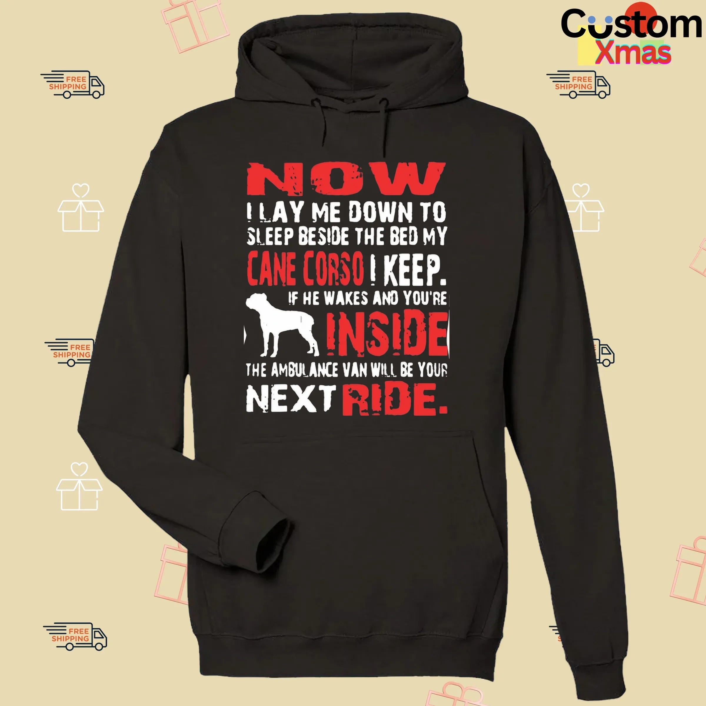 Now I Lay Me Down To Sleep Beside The Bed My Cane Corso I Keep T Shirt
