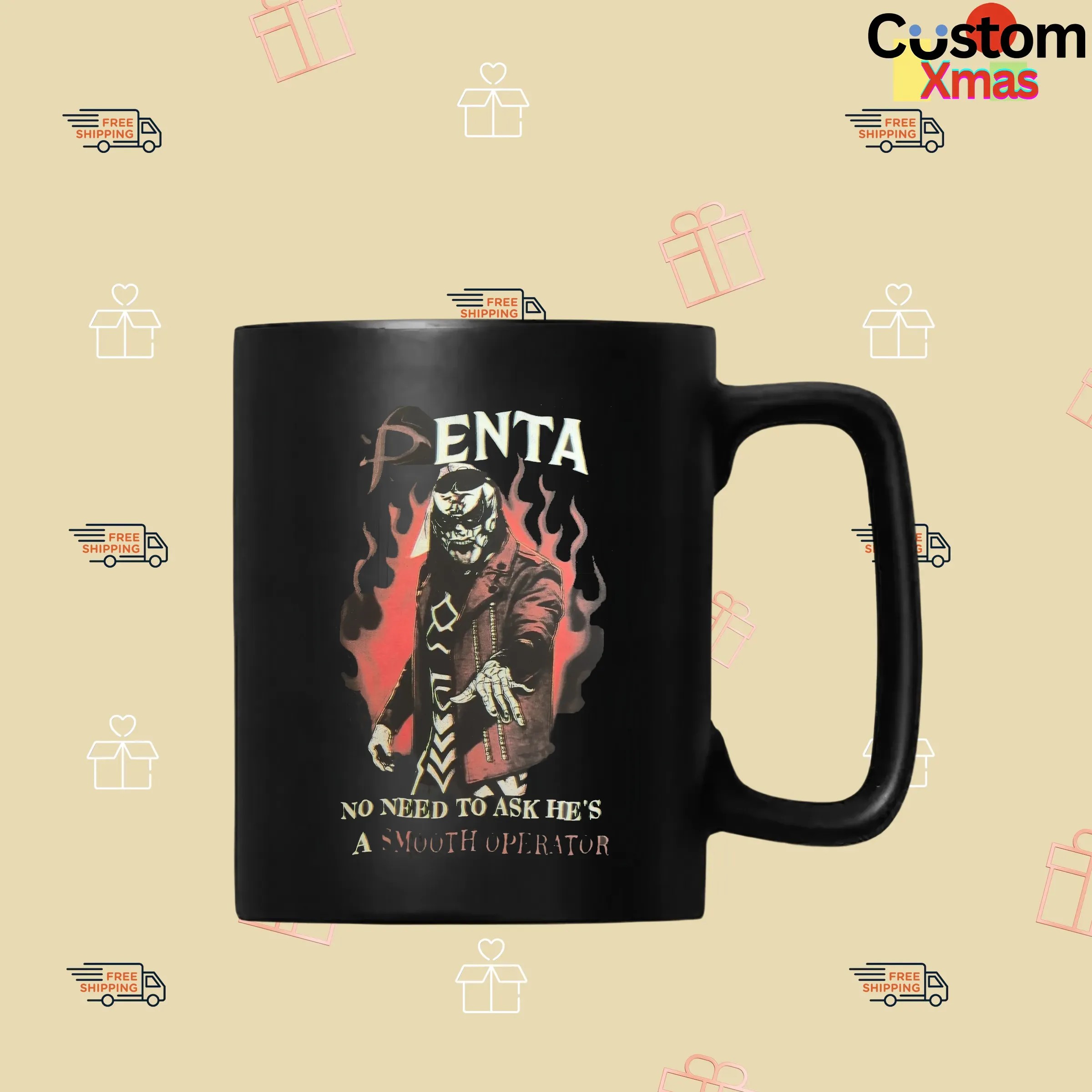 Penta No Need To Ask He’s A Smooth Operator i Gotta Shout Out Double Sided T Shirt