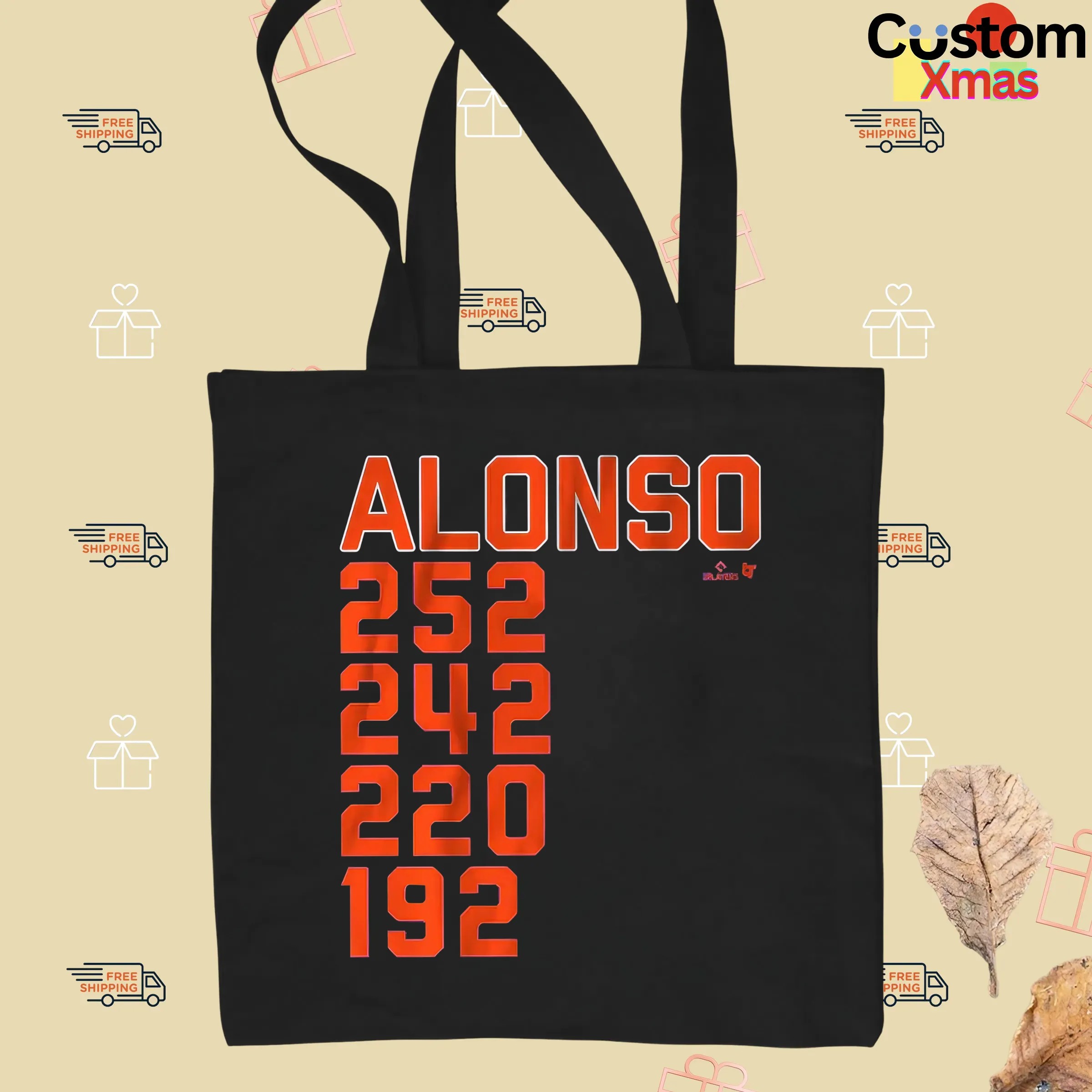 Pete Alonso New York Home Run List 252 242 220 192 T Shirt