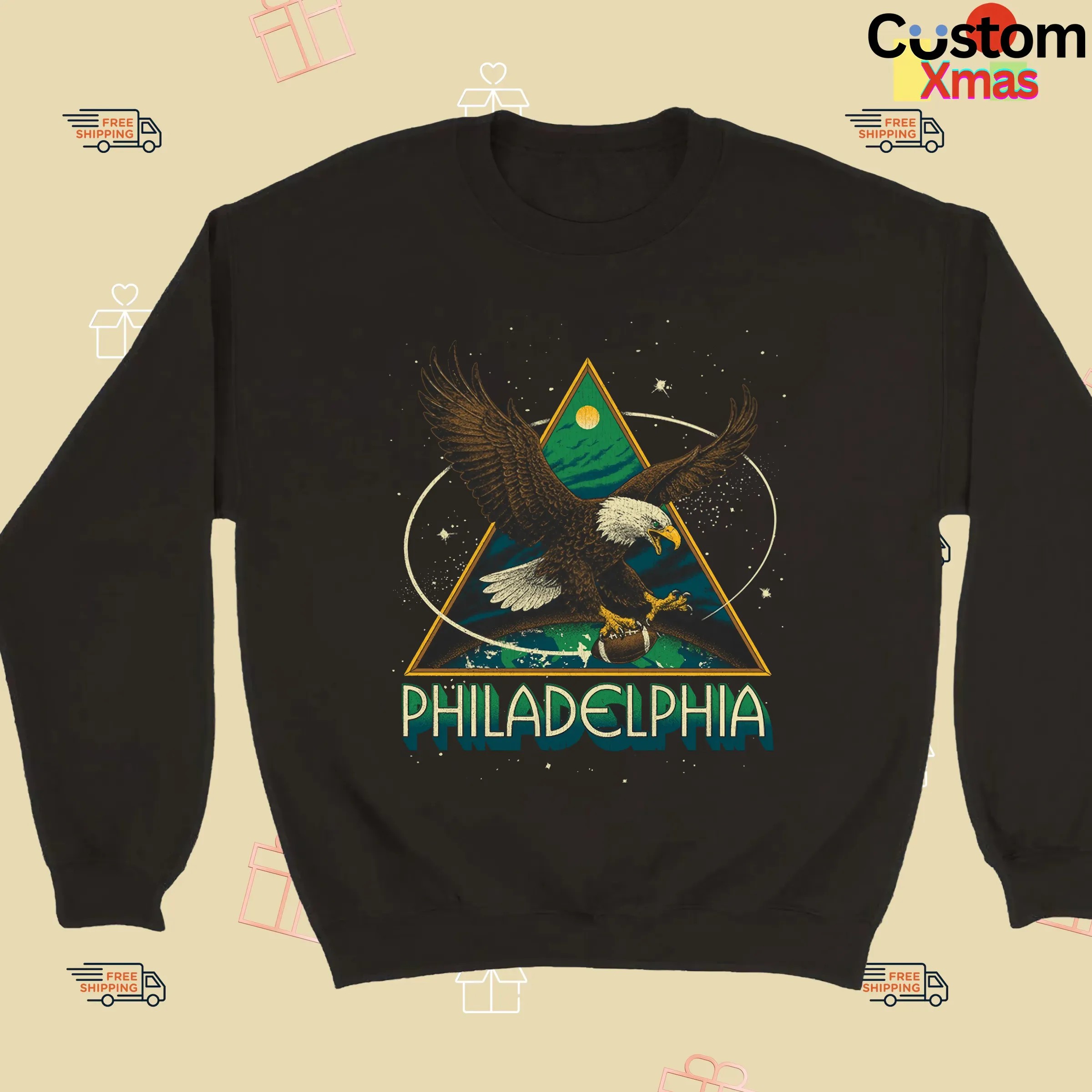 Philadelphia Eagles Victory Tour For The City 2025-2026 T shirt