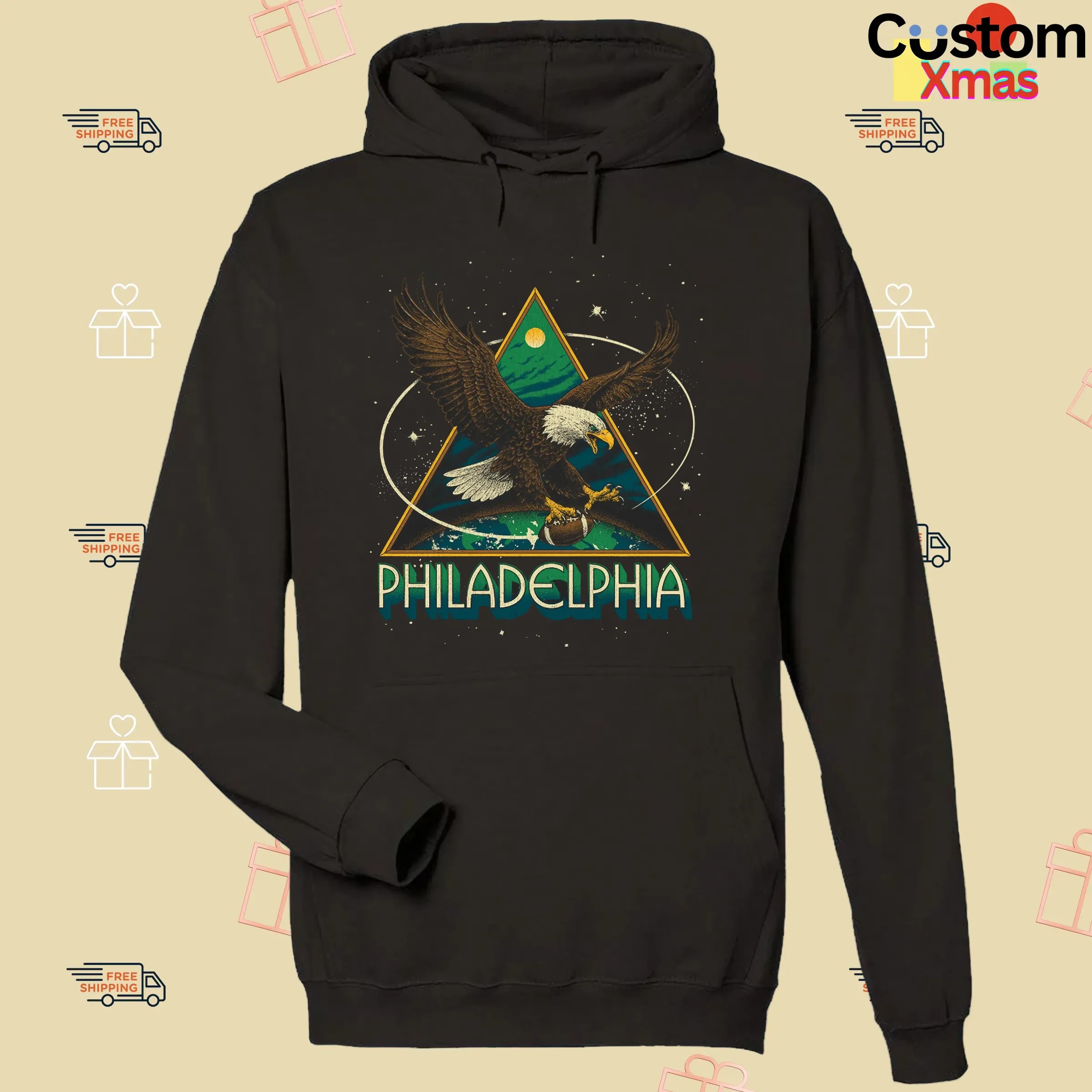 Philadelphia Eagles Victory Tour For The City 2025-2026 T shirt