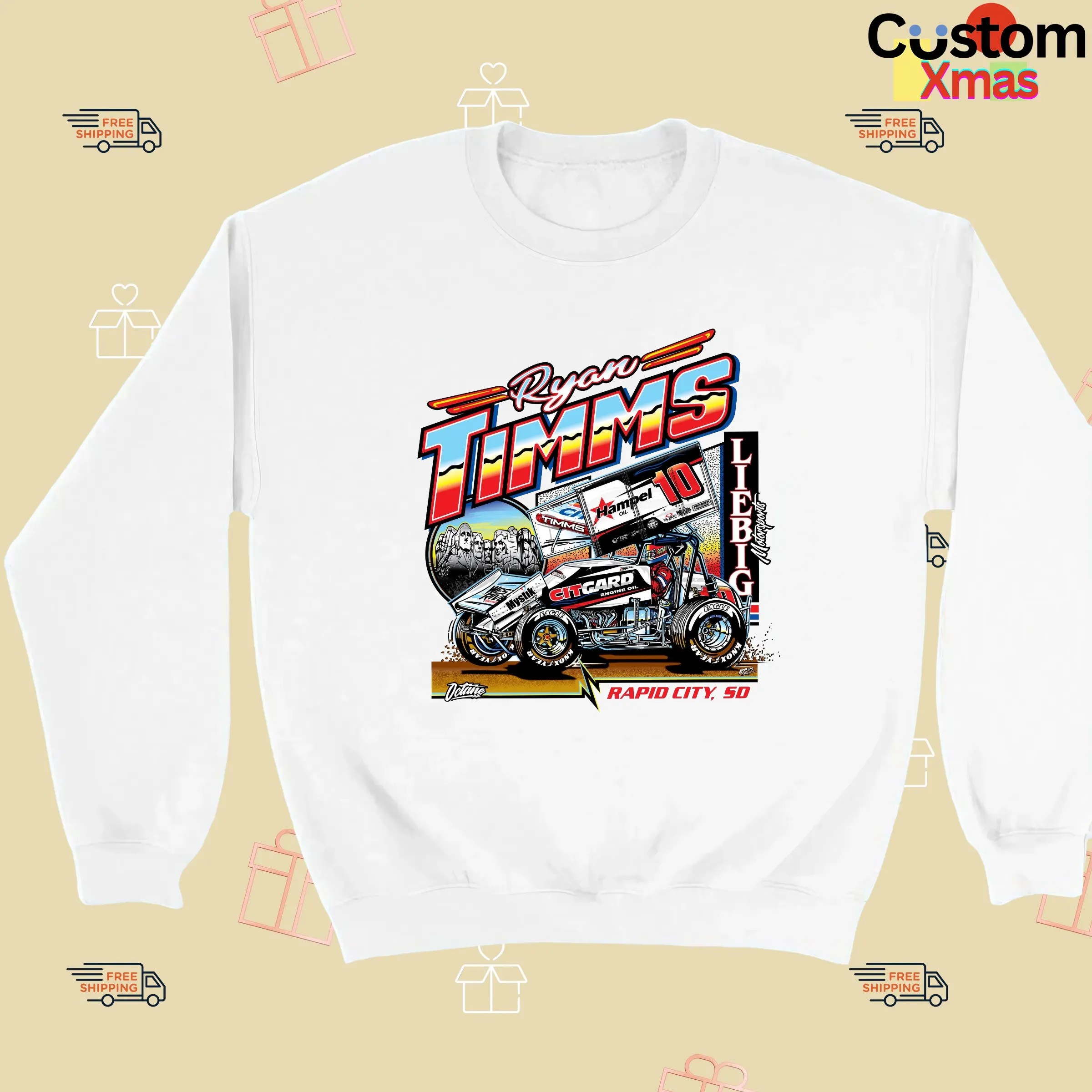 Ryan Timms 10 Citgard Rapid City SD Liebig Motorsports T Shirt