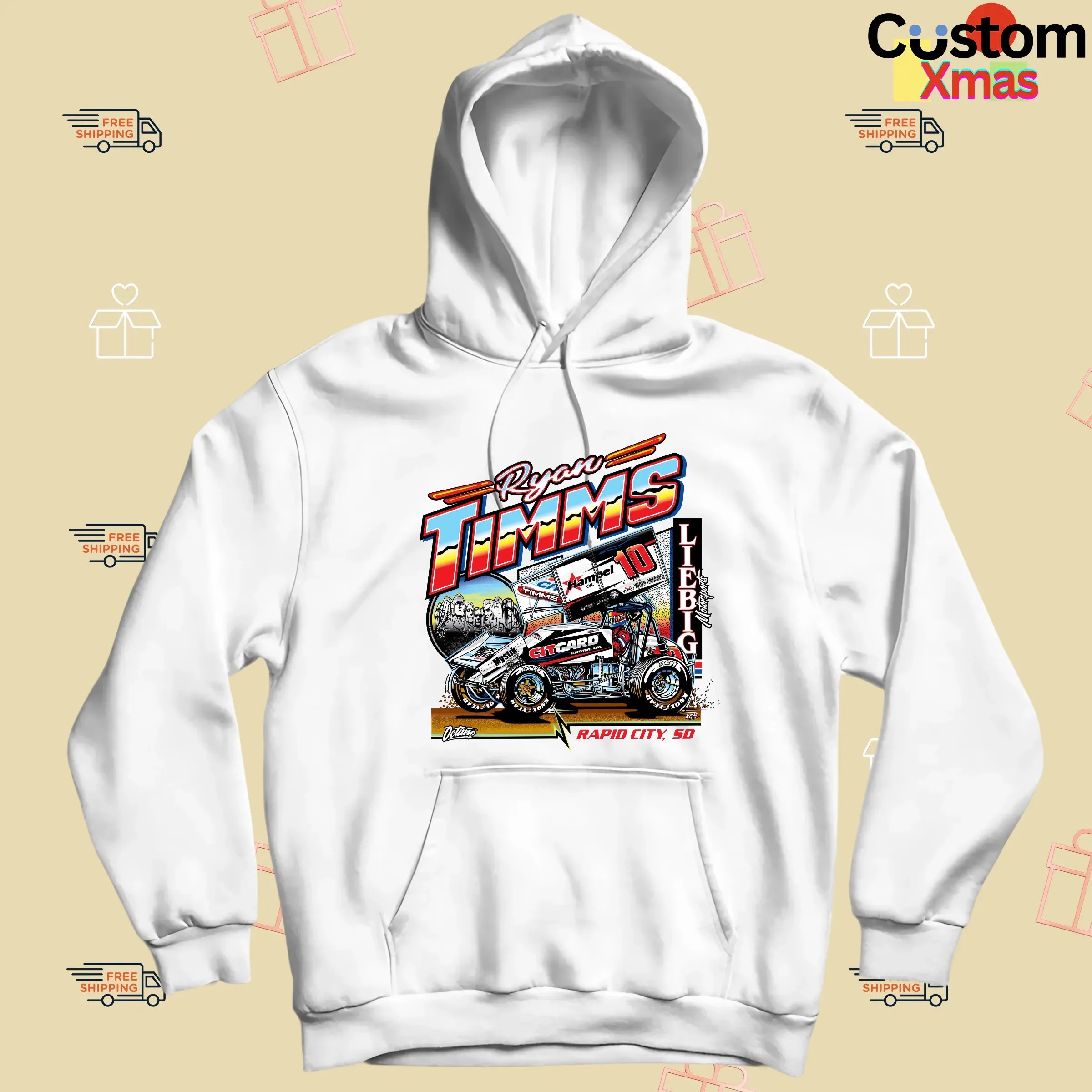 Ryan Timms 10 Citgard Rapid City SD Liebig Motorsports T Shirt