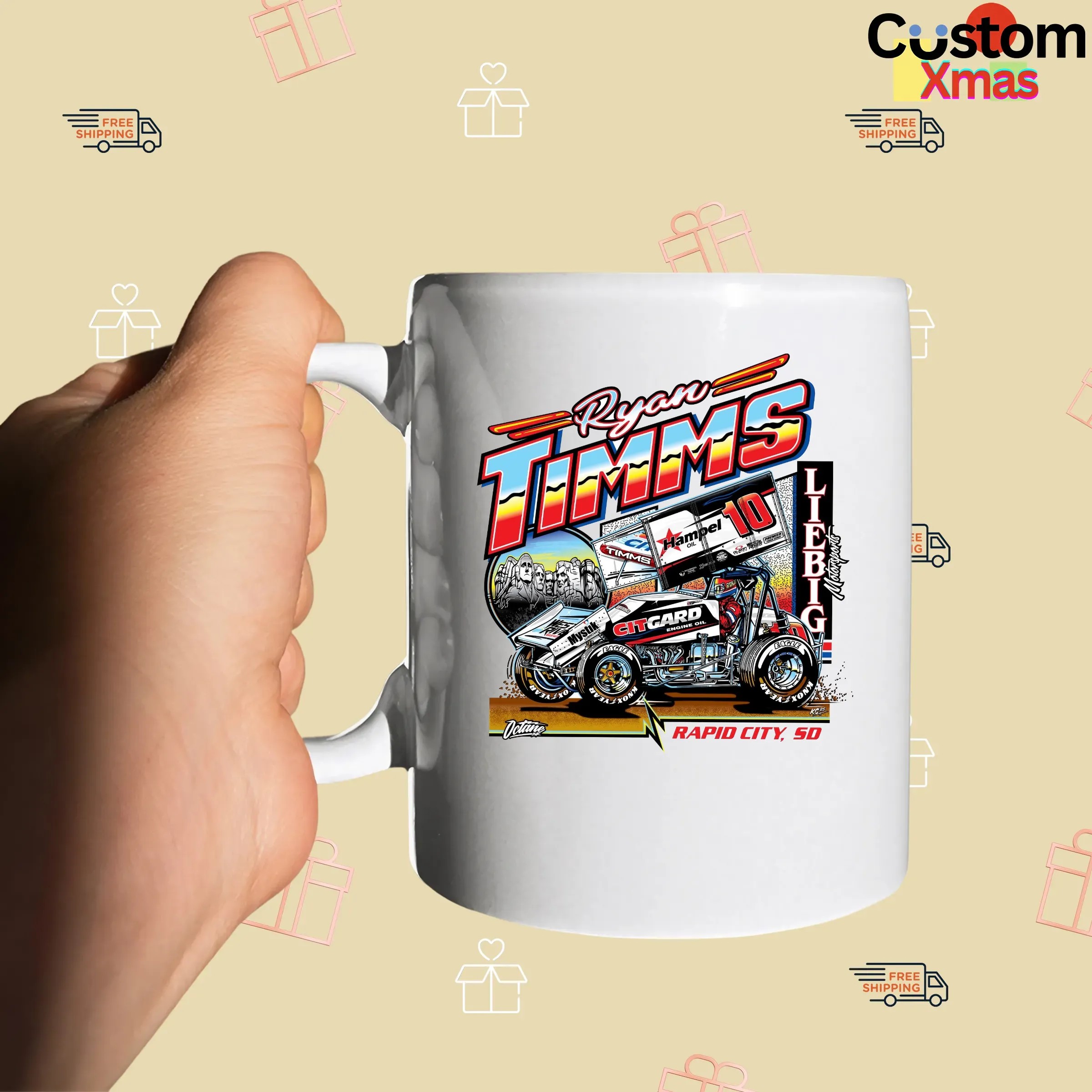Ryan Timms 10 Citgard Rapid City SD Liebig Motorsports T Shirt
