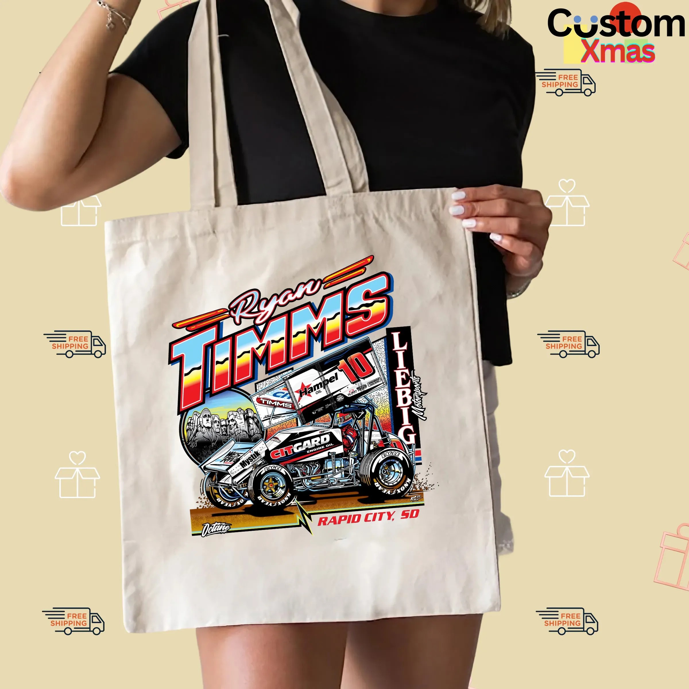 Ryan Timms 10 Citgard Rapid City SD Liebig Motorsports T Shirt