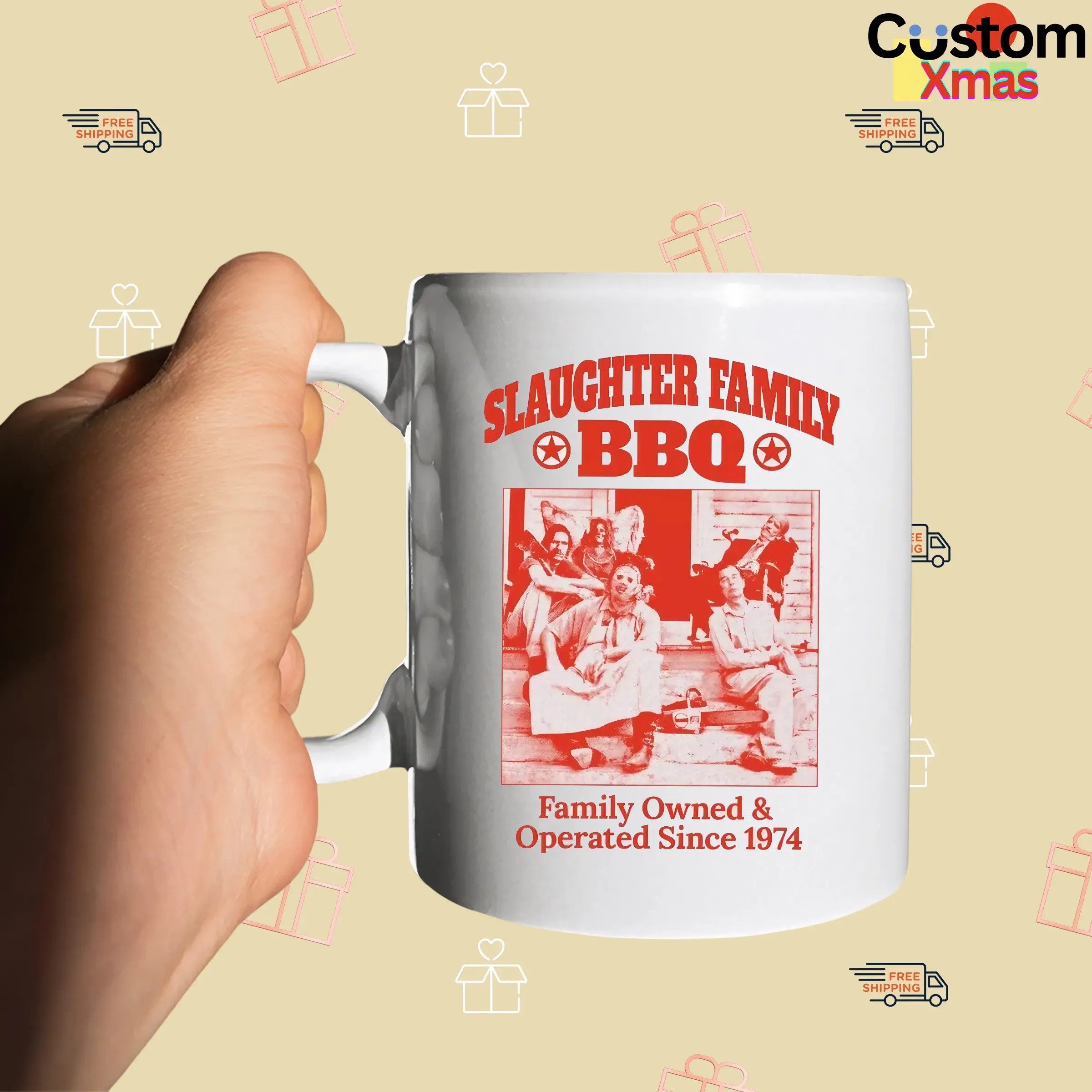 Slaughter Family BBQ Family Owned And Operated Since 1974 Graphic T Shirt