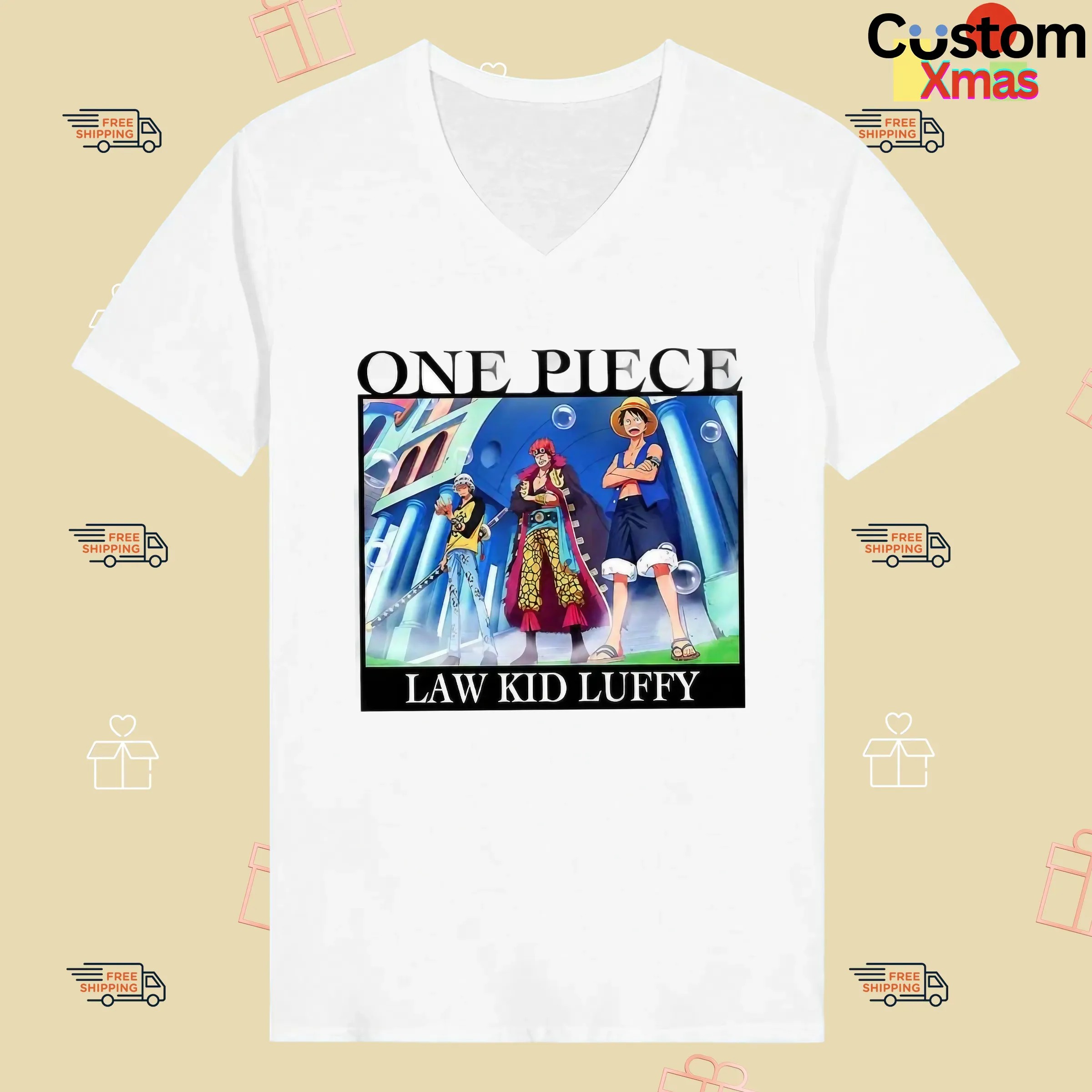 Tom Brady Confirmed OP Fan Wearing Law Kid Luffy T Shirt
