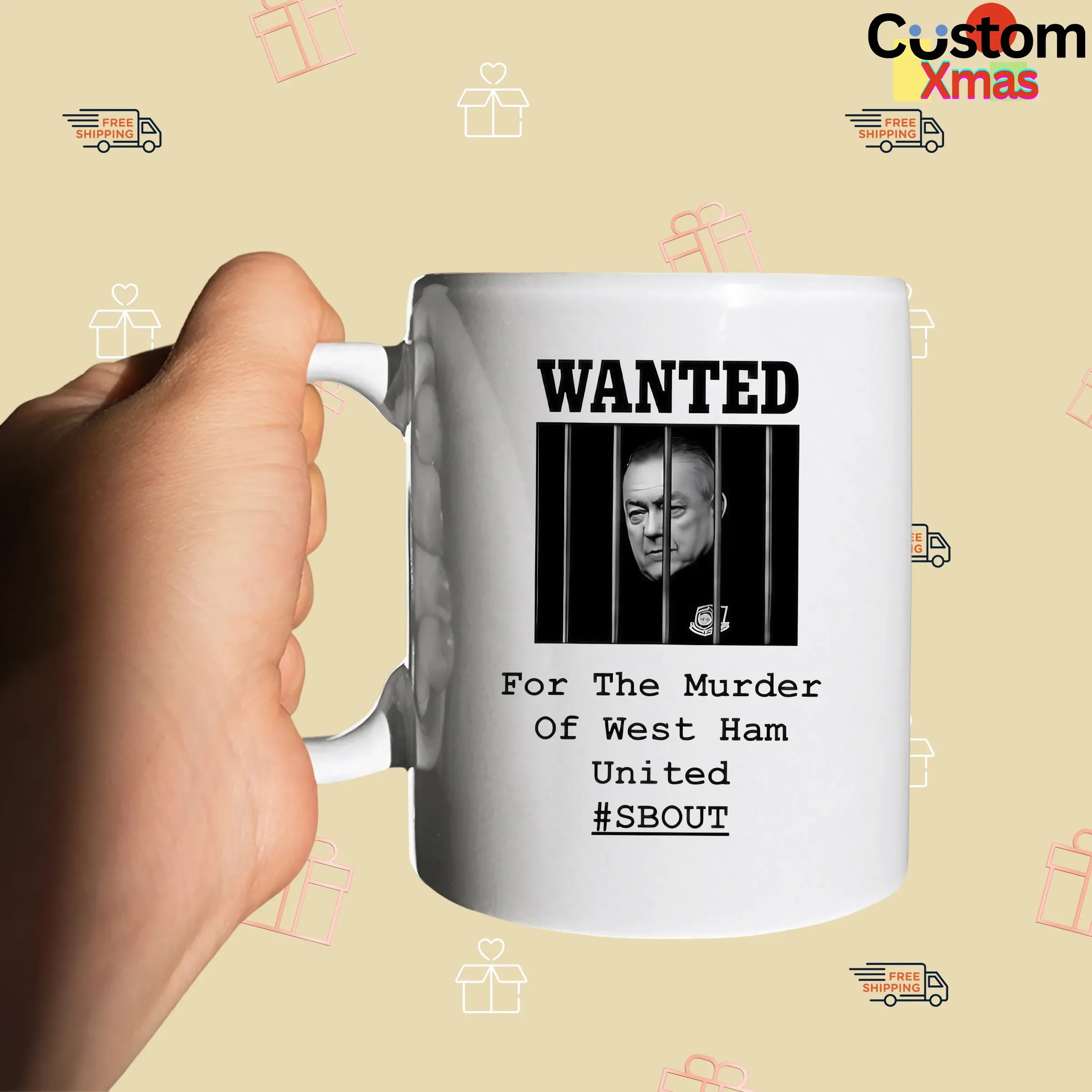 Wanted For The Murder Of West Ham United SBOUT T Shirt