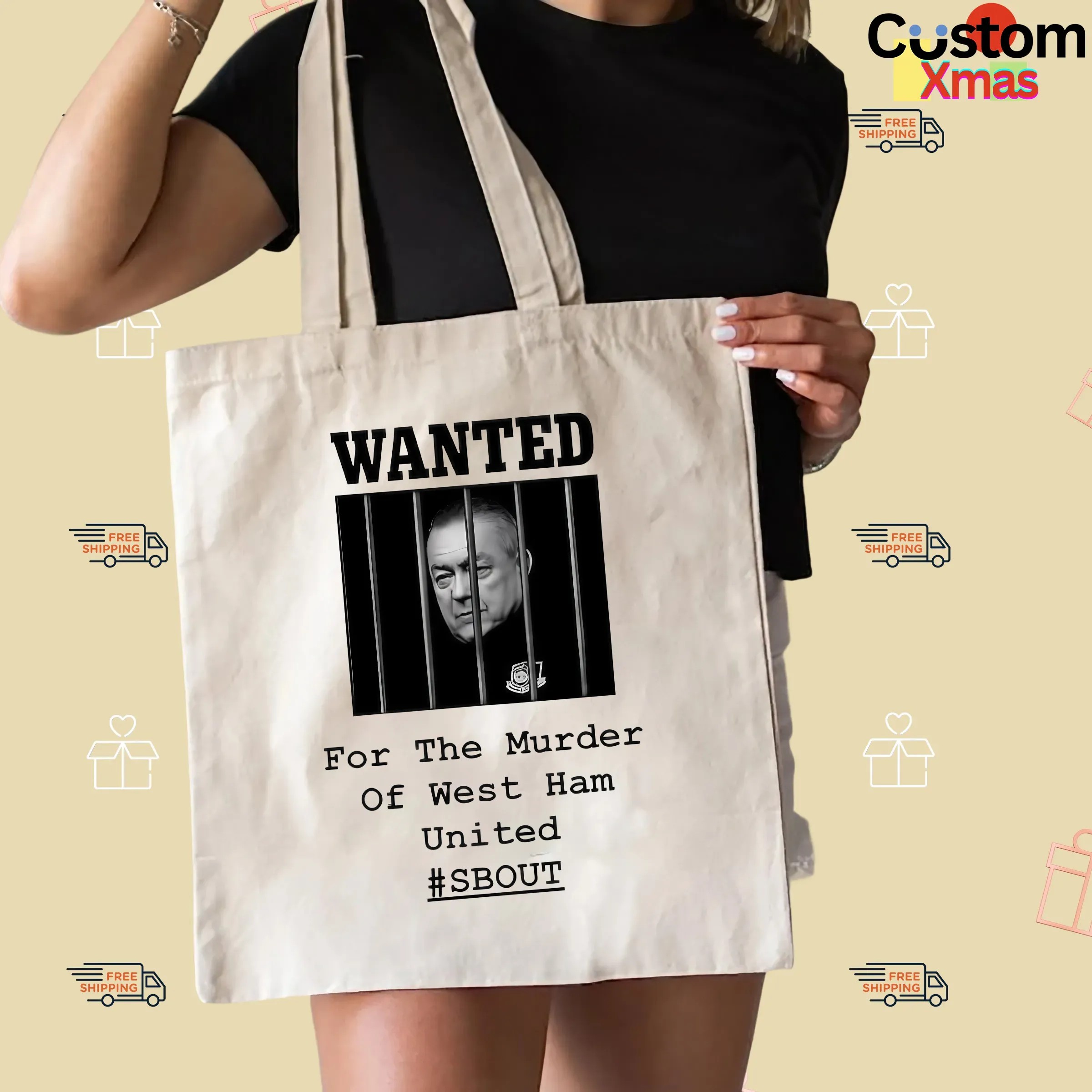 Wanted For The Murder Of West Ham United SBOUT T Shirt