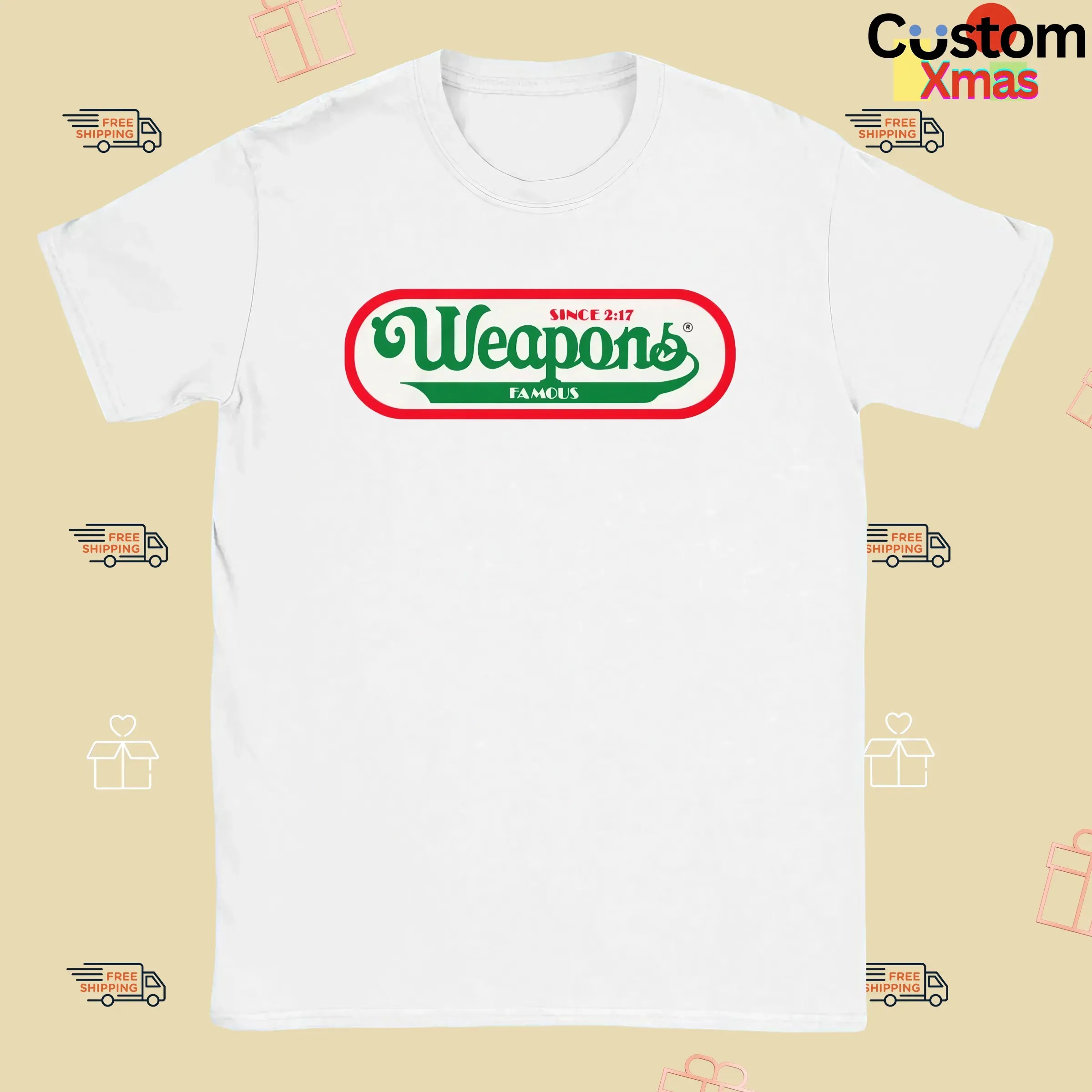 Weapons Famous Hot Dogs Since 2 17 T Shirt