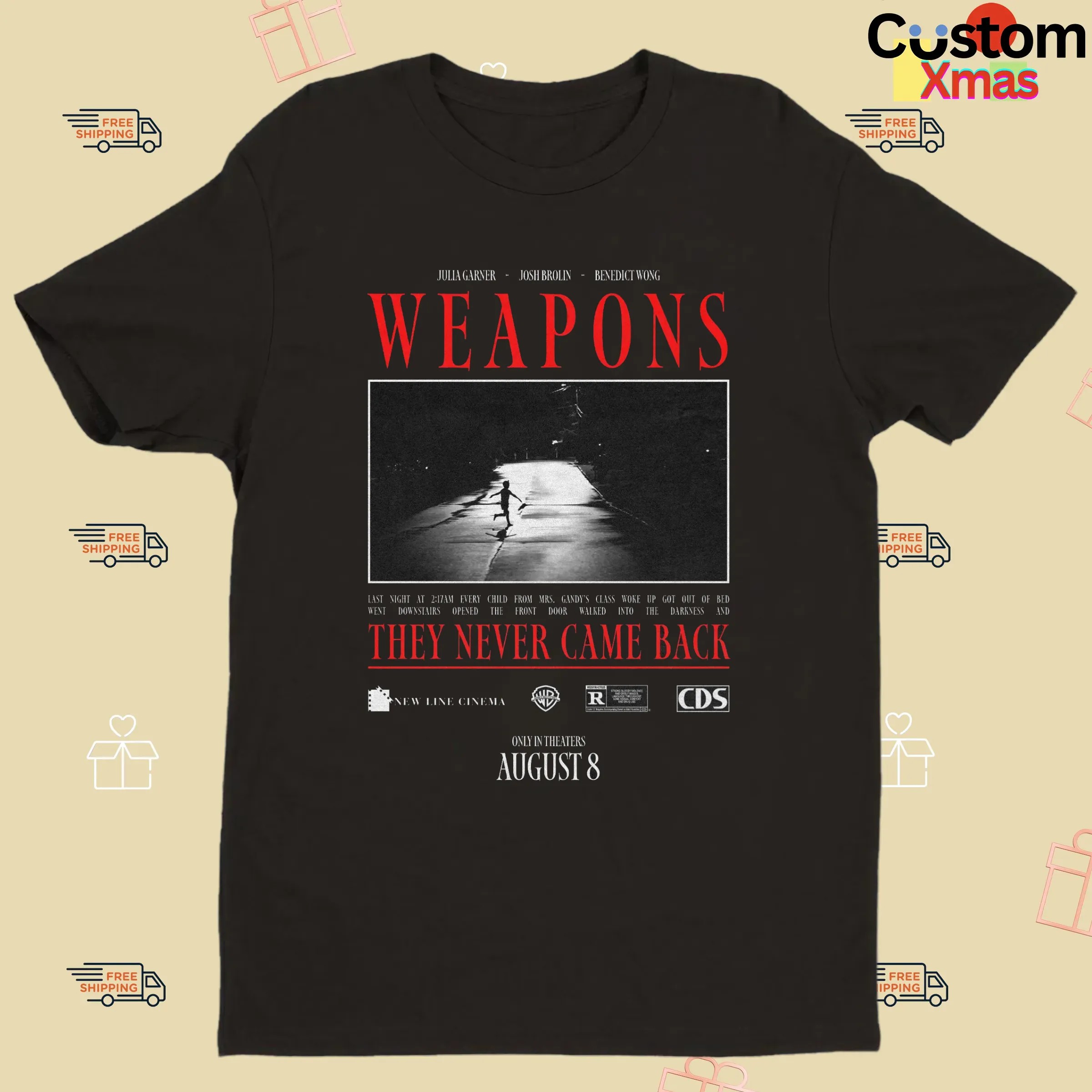 Weapons They Never Came Back Only In Theaters August 8 2025 Movie Vintage T Shirt