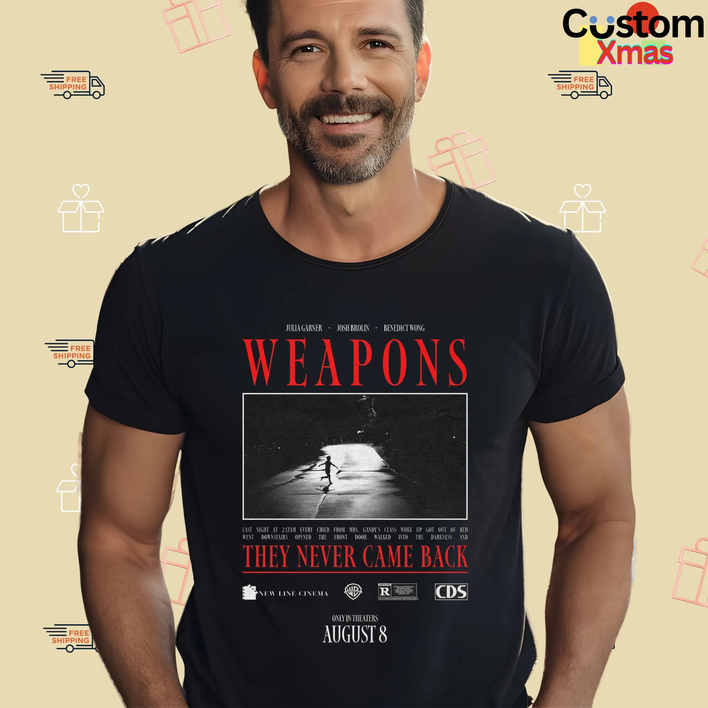 Weapons They Never Came Back Only In Theaters August 8 2025 Movie Vintage T Shirt