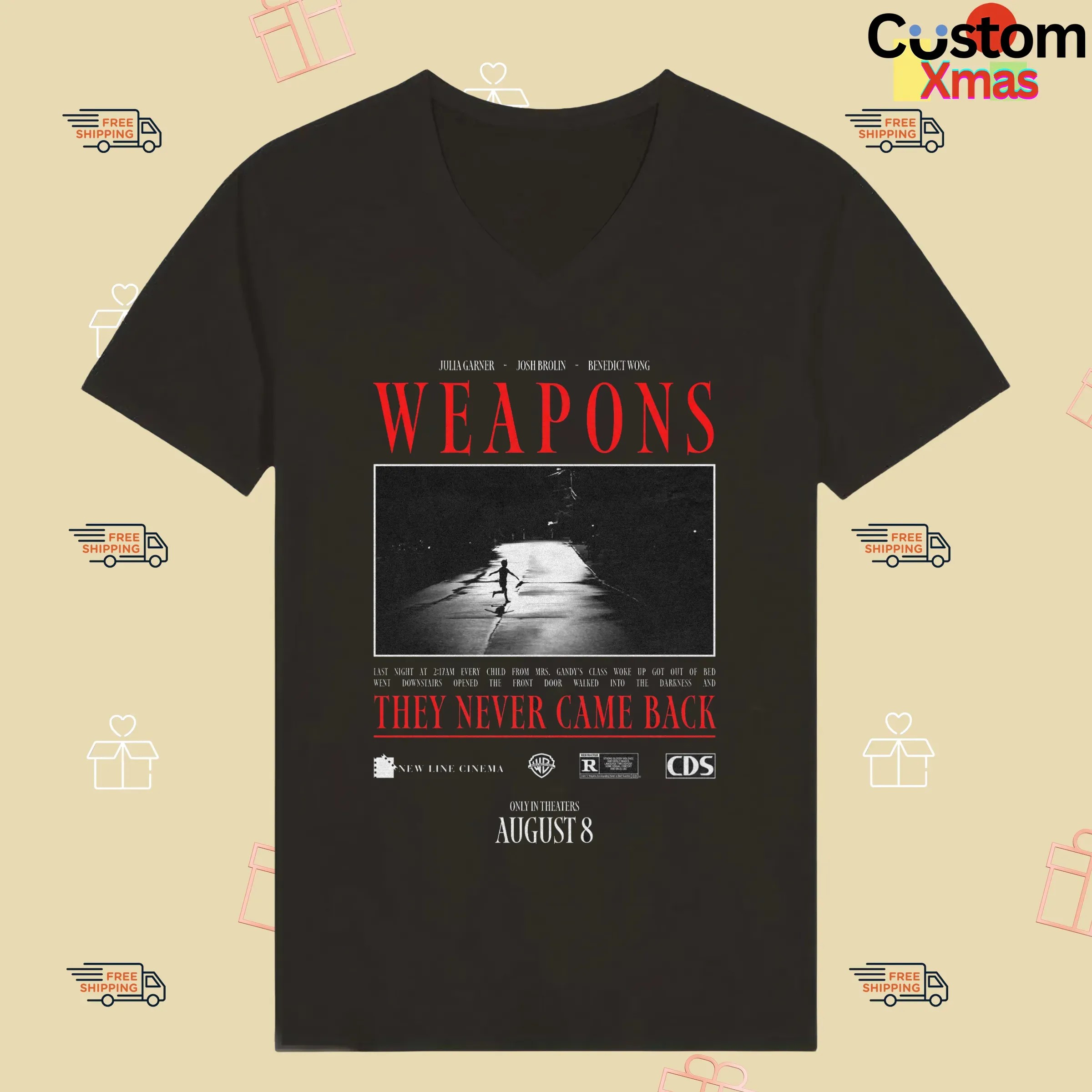 Weapons They Never Came Back Only In Theaters August 8 2025 Movie Vintage T Shirt