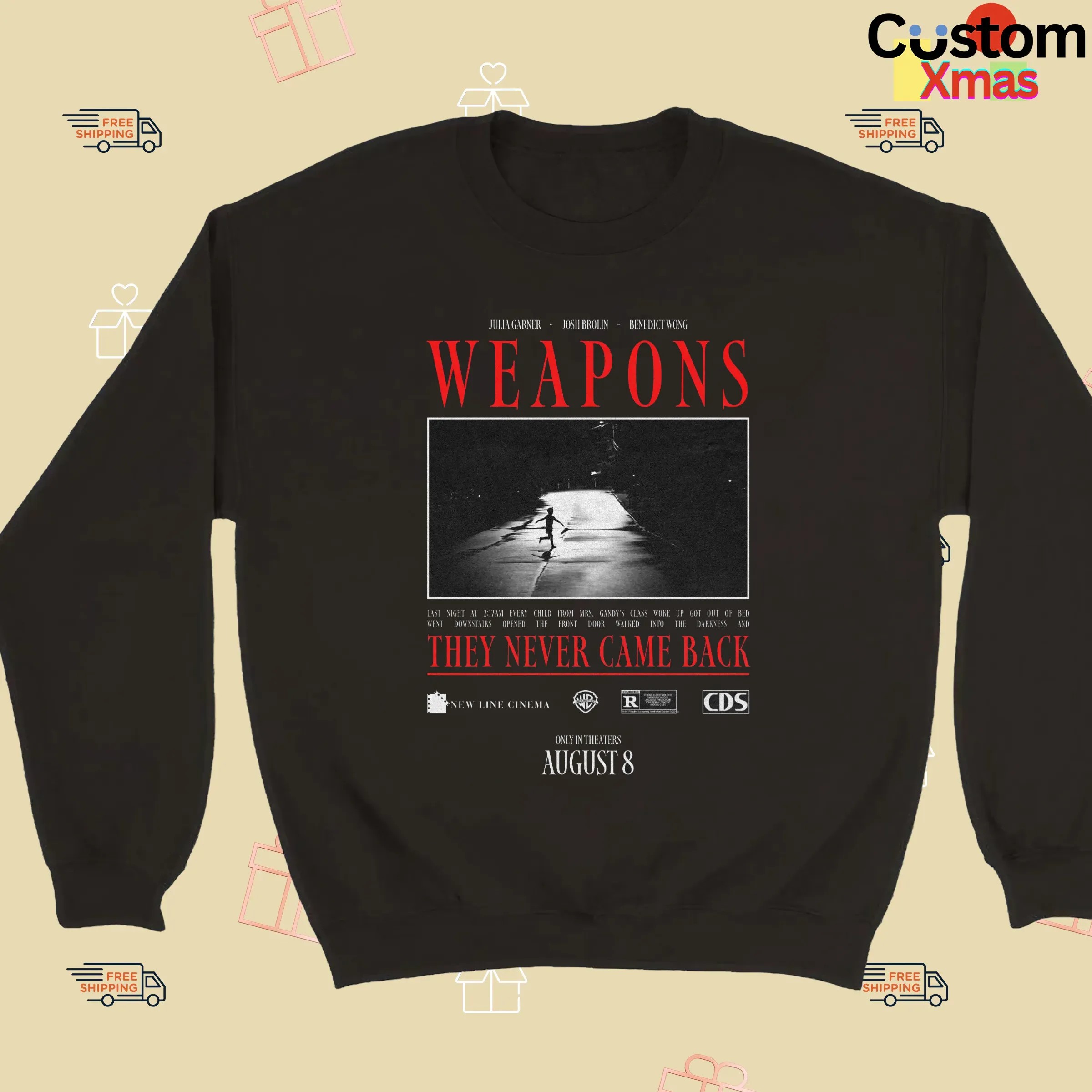 Weapons They Never Came Back Only In Theaters August 8 2025 Movie Vintage T Shirt