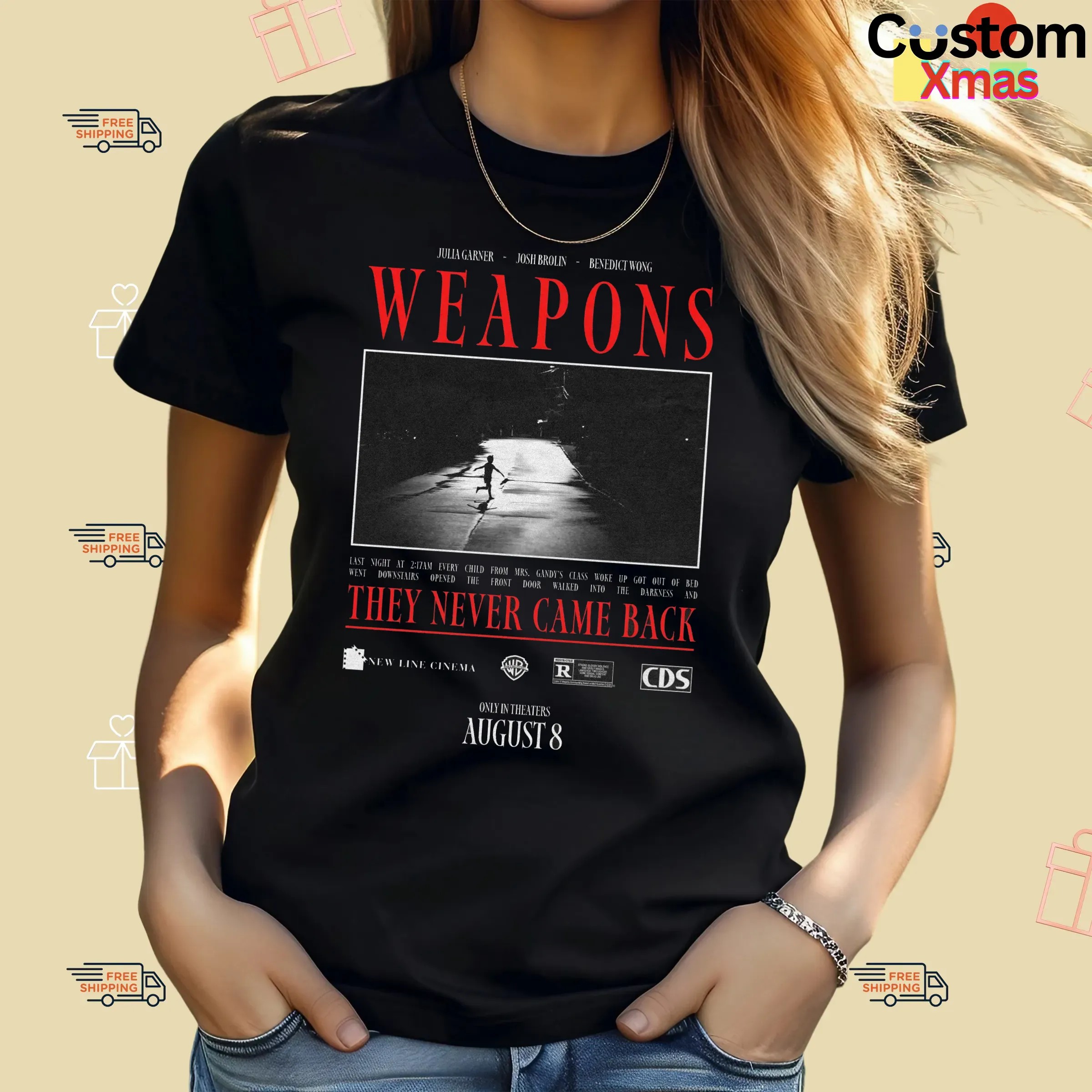 Weapons They Never Came Back Only In Theaters August 8 2025 Movie Vintage T Shirt
